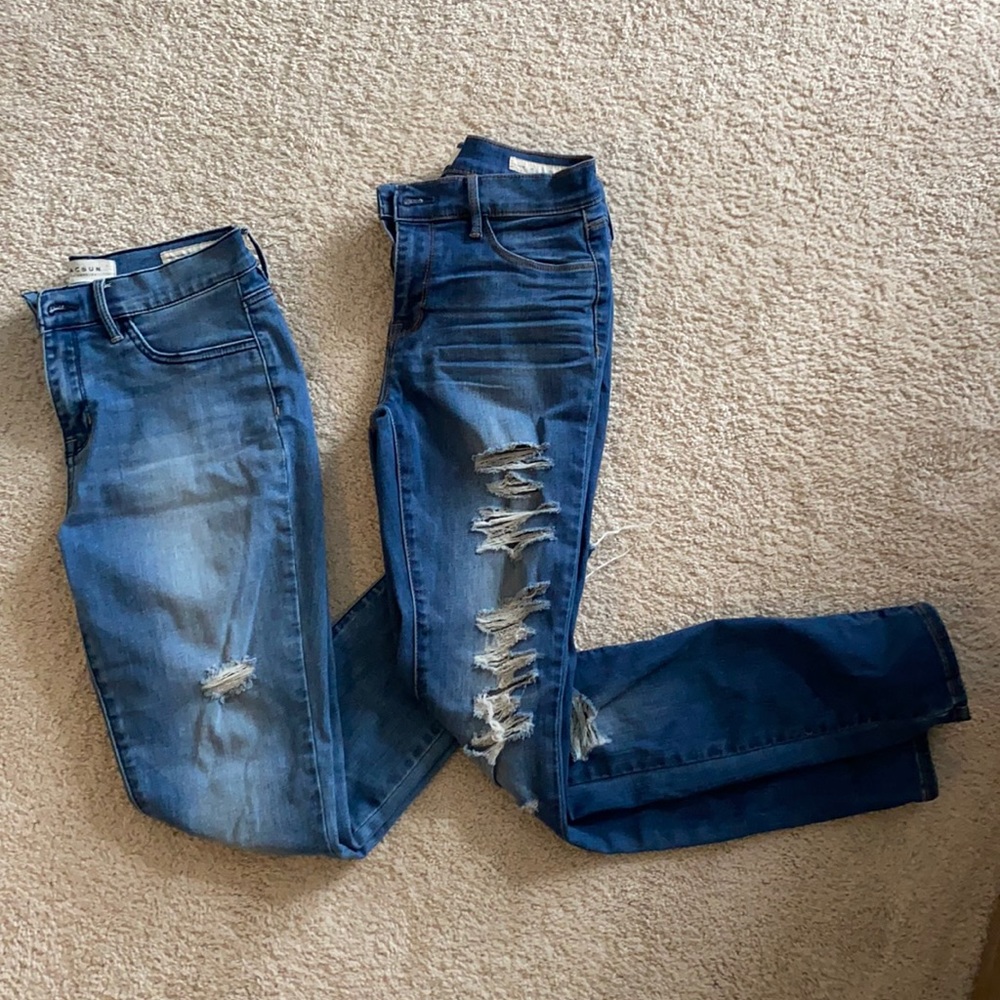 Two for one high rise pa sun jegging